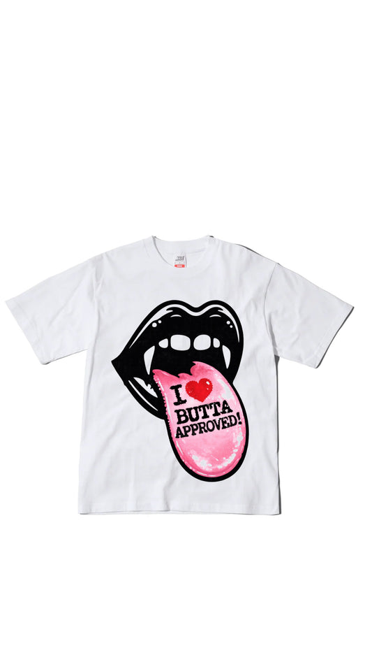 I ❤️ Butta Approved tongue tees